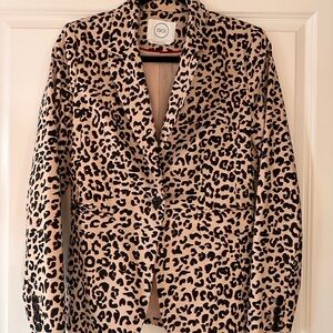 1901 Women's Animal Print Blazer